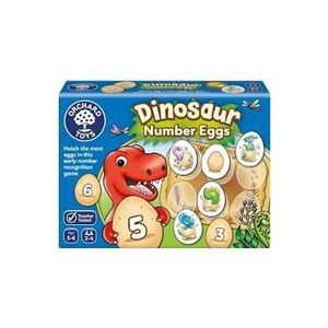 Joc educativ: Oua de dinozaur cu numere imagine