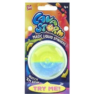 Titirez cu stralucire magica. Lava Storm albastru si verde neon imagine