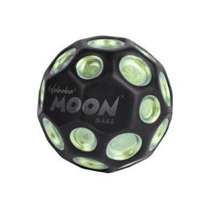 Minge hiperelastica: Waboba Moon Ball. Neagra cu pete verzi imagine