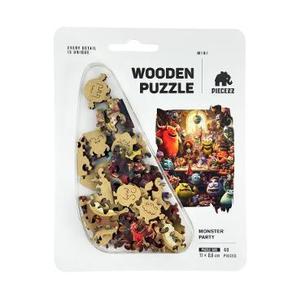 Puzzle 40 din lemn: Monster Party imagine