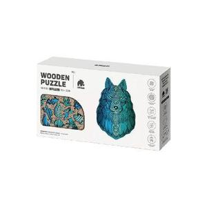 Puzzle 140 din lemn: Lup imagine
