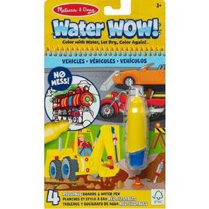 Carte de colorat reutilizabila cu apa. Vehicule imagine