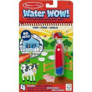 Carte de colorat reutilizabila cu apa. Ferma imagine