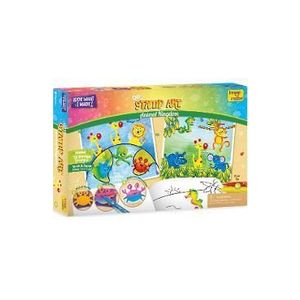 Set creativ cu stampile: Regatul animalelor. Stamp Art Animal Kingdom imagine