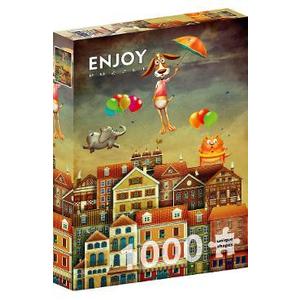 Puzzle 1000: Above the City imagine