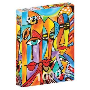 Puzzle 1000: Bico Faces imagine