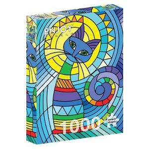 Puzzle 1000: Ornamental Cat imagine