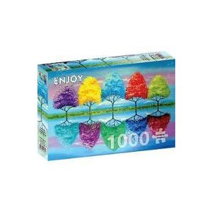 Puzzle 1000: Each Tree Has It's Own Colorful History imagine