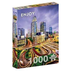 Puzzle 1000: Nishi-Shinjuku District. Tokyo imagine