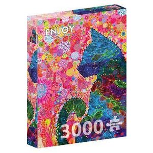 Puzzle 3000: Wandering Cat imagine