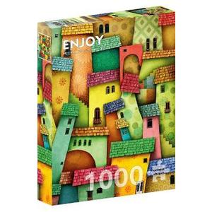 Puzzle 1000: Joyful Houses imagine