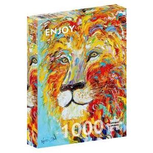 Puzzle 1000: Colorful Lion imagine