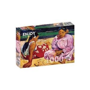 Puzzle 1000: Tahitian Women on the Beach. Paul Gauguin imagine