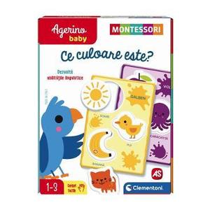 Joc educativ Agerino Baby: Recunoasterea culorilor. Montessori imagine