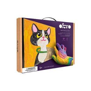 Set de colorat cu lut: Pisica imagine