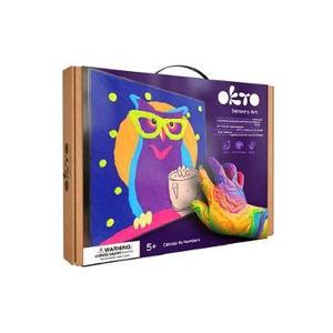 Set de colorat cu lut: Bufnita imagine