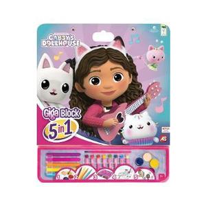 Set pentru desen. Giga block. Gabby's Dollhouse 5 in 1 imagine