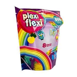 Set Plexi Flexi. 800 elastice din cauciuc si 8 accesorii. Mov imagine