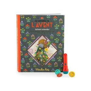 Calendar de advent: Lanterna si 23 de discuri cu povesti. Les Minouchkas imagine