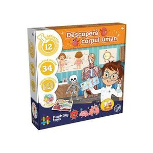 Joc educativ: Descopera corpul uman. Kit STEAM imagine