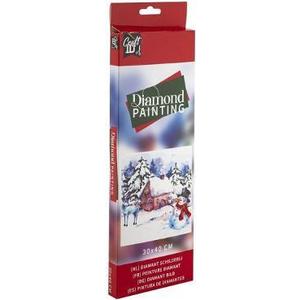 Set creativ: Diamond Painting. Iarna imagine