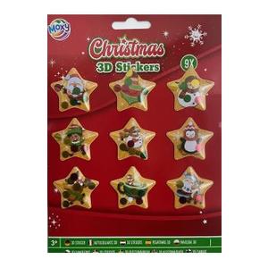 Set abtibilduri 3D: Craciun. Stelute imagine