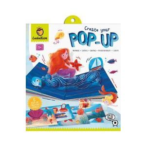 Joc creativ: Sirene. Creeaza prima carte Pop-Up imagine