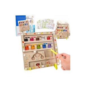 Joc educativ: Labirint magnetic de clasificare a culorilor imagine