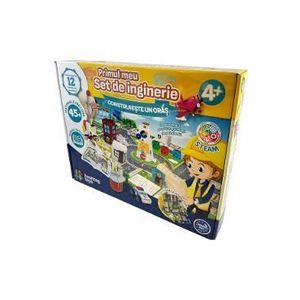 Primul meu set de inginerie: Construieste un oras. Kit STEAM imagine