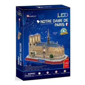 Puzzle 3D Led. Notre Dame imagine