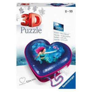 Puzzle 3D: Cutie inima. Sirena imagine