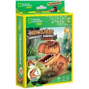 Puzzle 3D. Tiranozaur imagine