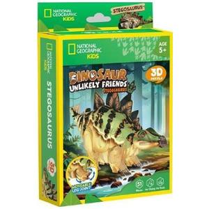 Puzzle 3D. Stegozaur imagine