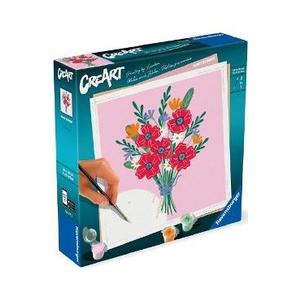 Pictura pe numere. Buchet de maci imagine