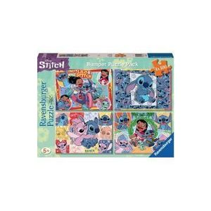 Puzzle 4x100 piese. Disney Stitch imagine