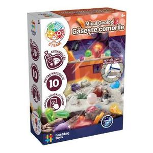 Set Micul geolog: Gaseste comorile. Kit STEAM imagine