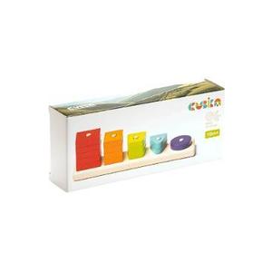 Jucarie din lemn: Sortator forme geometrice imagine