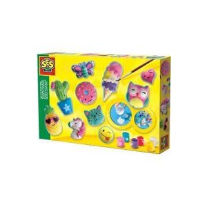 Set creativ mulaj si pictura: Figurine colorate imagine