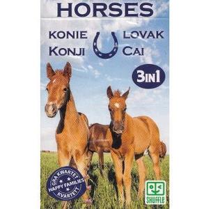 Joc de carti 3 in 1: Horses imagine