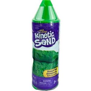 Kinetic Sand: Creion verde cu stampila imagine