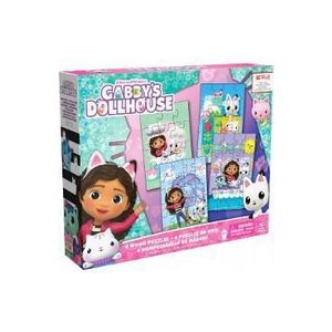 Set 4 puzzle din lemn. Gabbys Dollhouse imagine