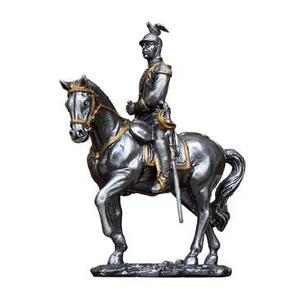 Soldatel de colectie din plumb: Ecvestru cu pasare imagine