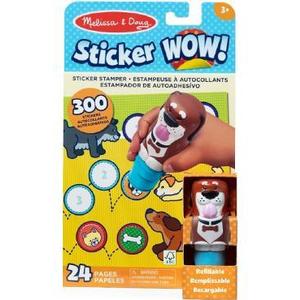Set de joaca autocolante si stampila: Sticker Wow. Catelus imagine