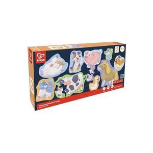 Set 10 puzzle-uri. Prietenii de la ferma imagine