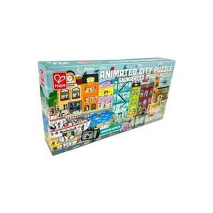 Puzzle. Orasul animat imagine