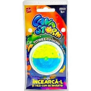Titirez cu stralucire magica: Lava storm albastru si verde imagine