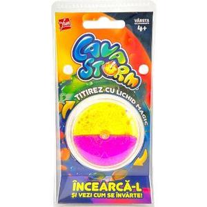 Titirez cu stralucire magica: Lava storm roz si galben imagine