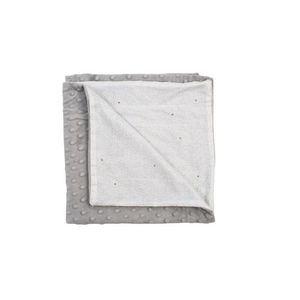 Patura in strat dublu cu buline in relief 120x90 cm imagine