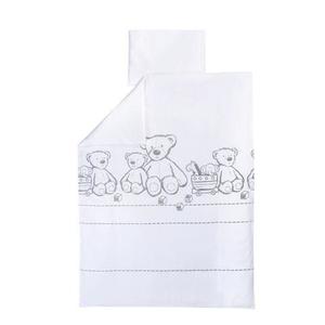 Lenjerie patut 2 piese Teddy Bear - 100 bumbac imagine