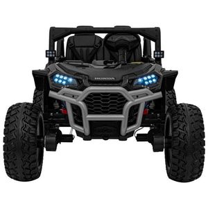 Masinuta electrica 4x4 pentru copii Honda Black, motor 4 x 120W, baterie 24V9Ah, cu telecomanda 2.4G, 2 viteze, panou audio, lumini led, amortizoare imagine